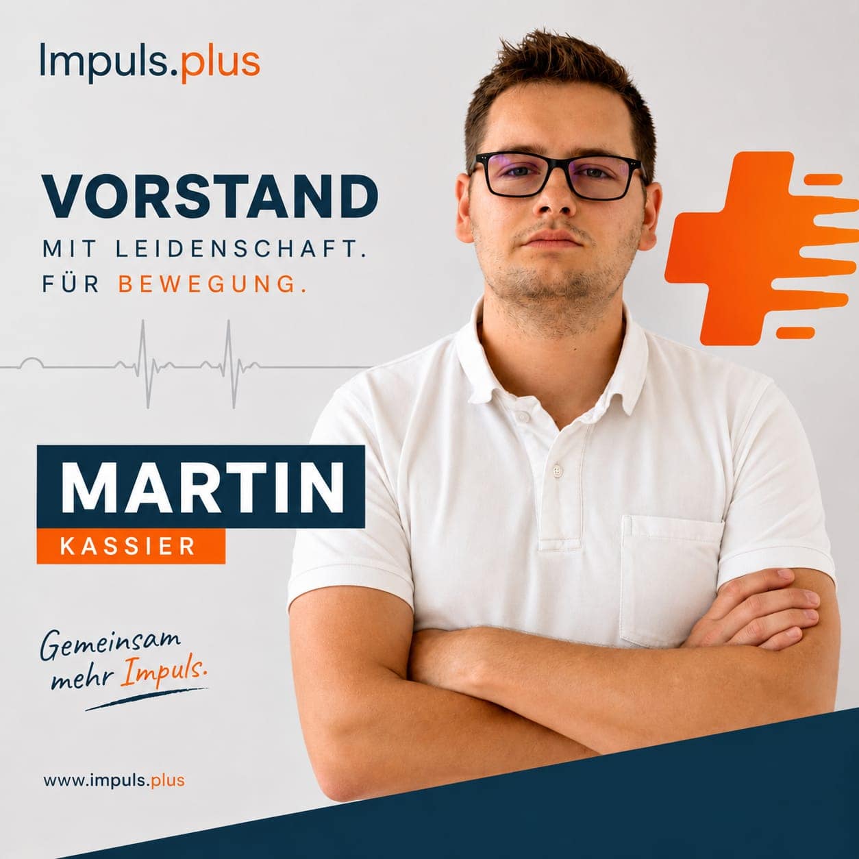 Portraitfoto von Martin Plank. Fotomontage mit KI
